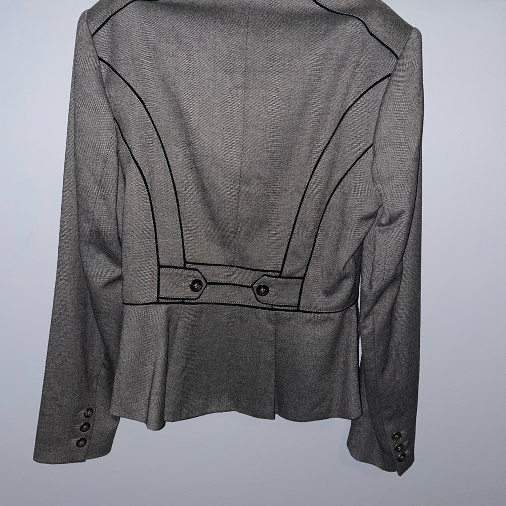 Brownish gray blazer suit jacket - Picture 2 of 3